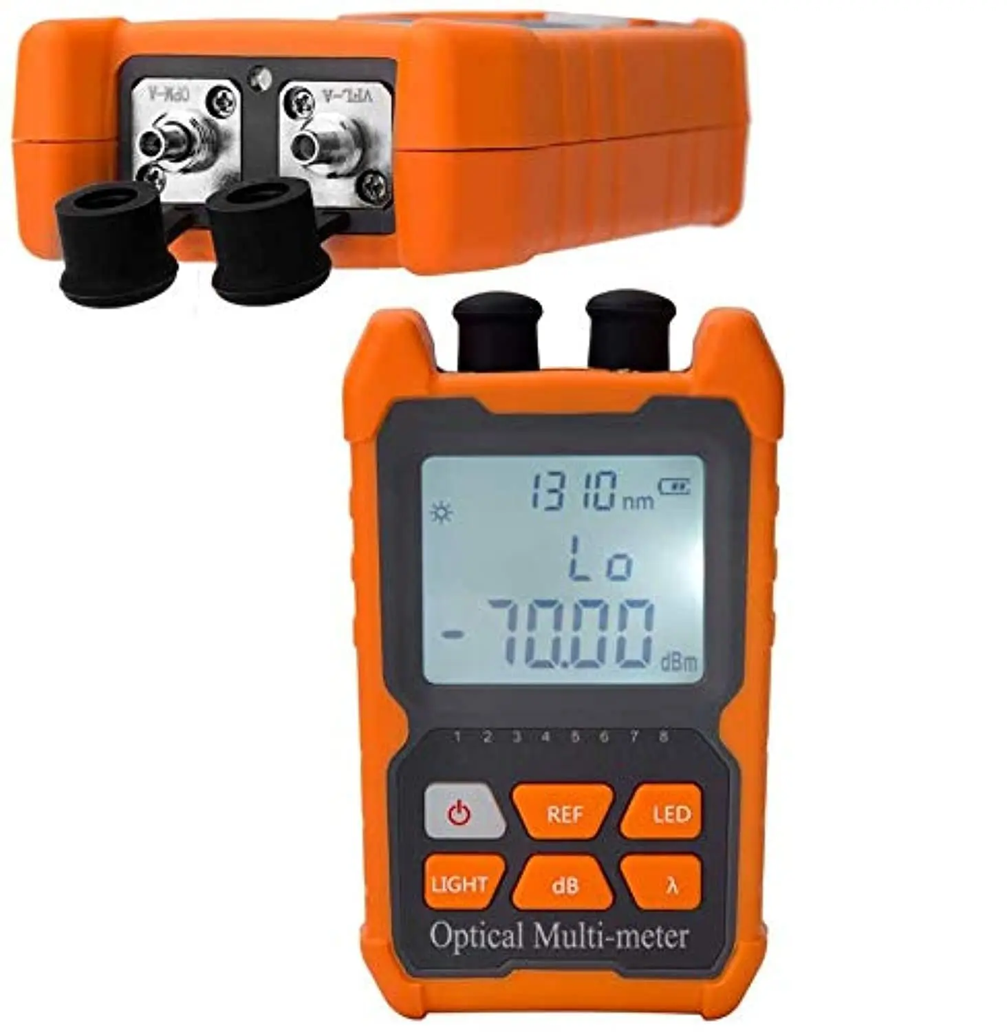 D YEDEMC Fiber Optic Cable Tester OPM VFL RJ45 Combo handheld device