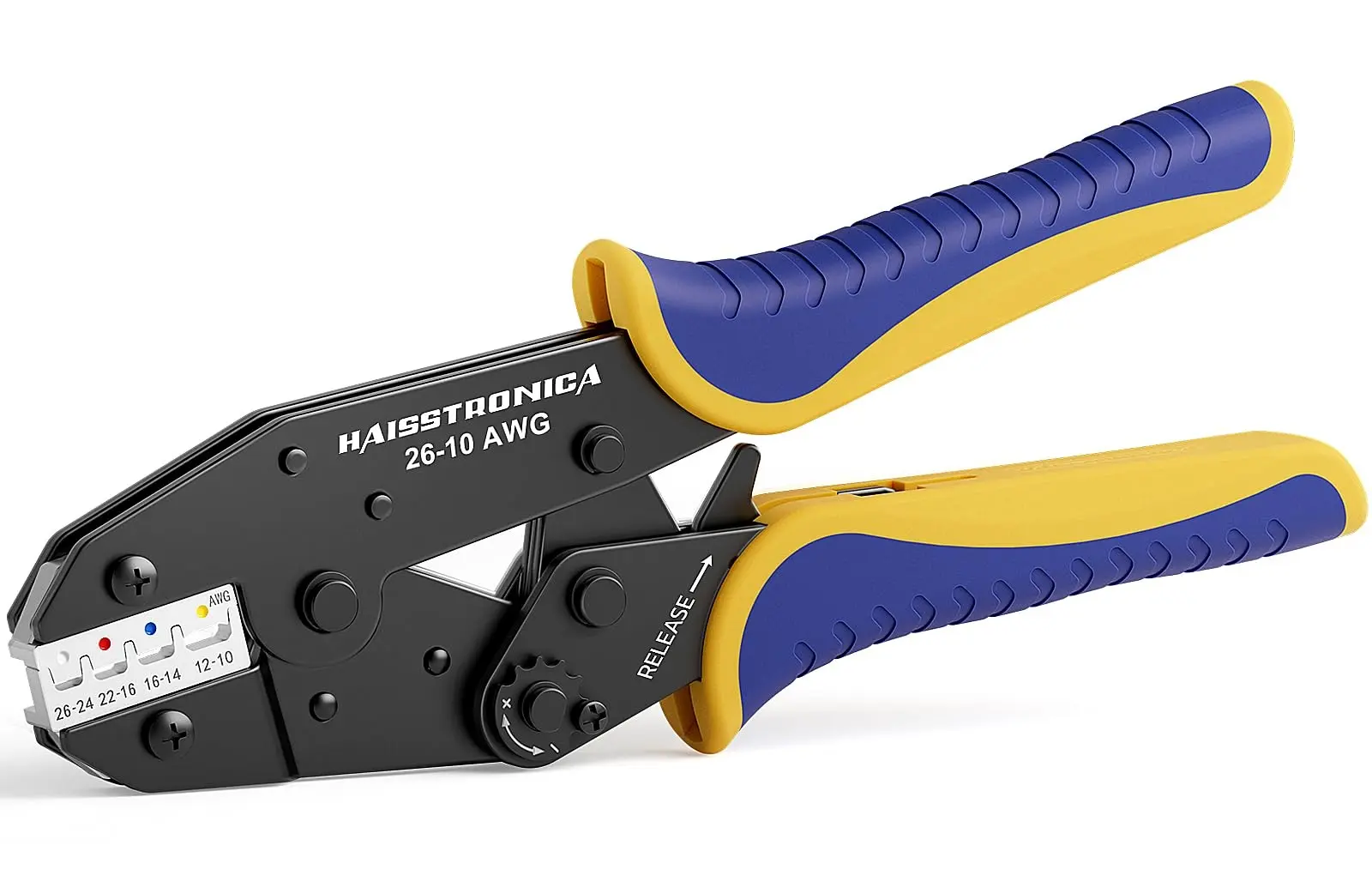 haisstronica Ratchet Crimping Tool HS-8327 for heat shrink connectors