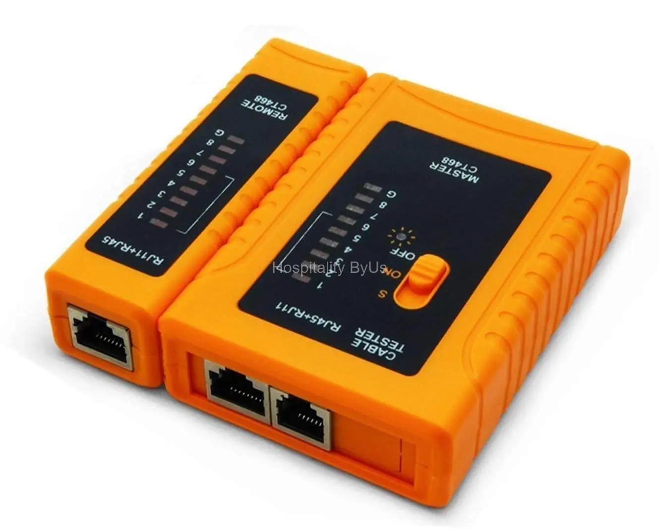 iMBAPrice RJ45 Network Cable Tester with main unit and remote